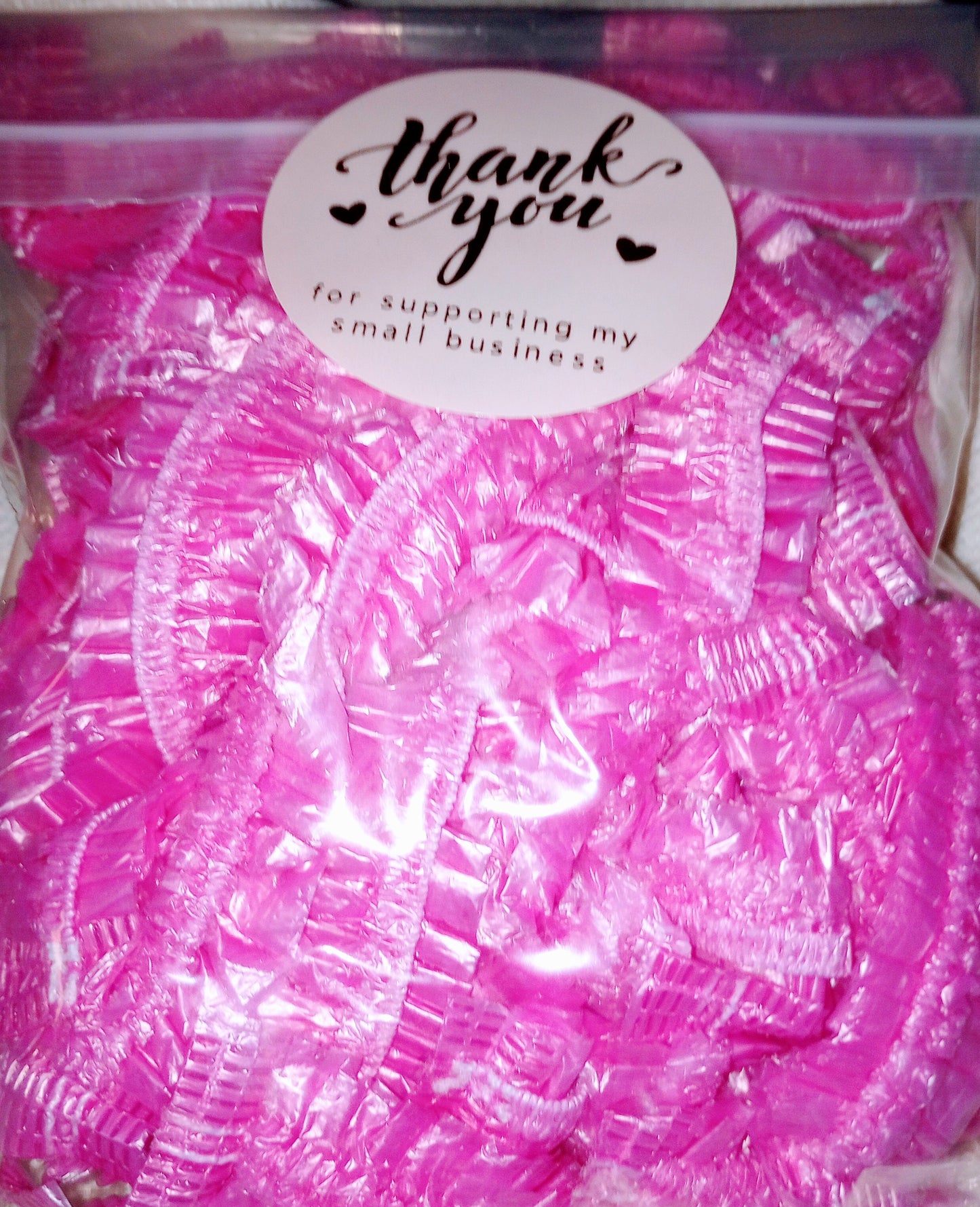 Shower cap_35 cap pink (Medium)