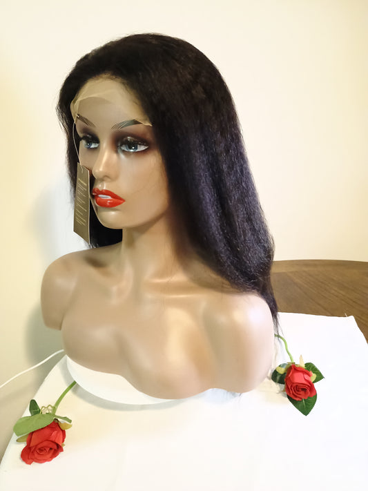 Yaki Straight 5x5 Human hair wig