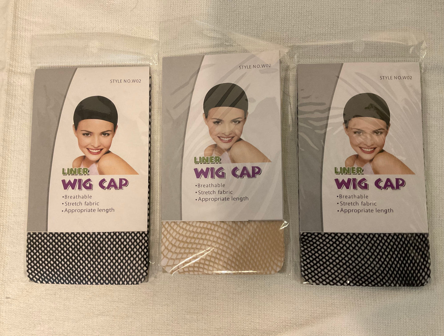 Mesh wig cap (3 in pack)