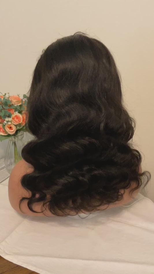 Human Hair wig _ Body wave